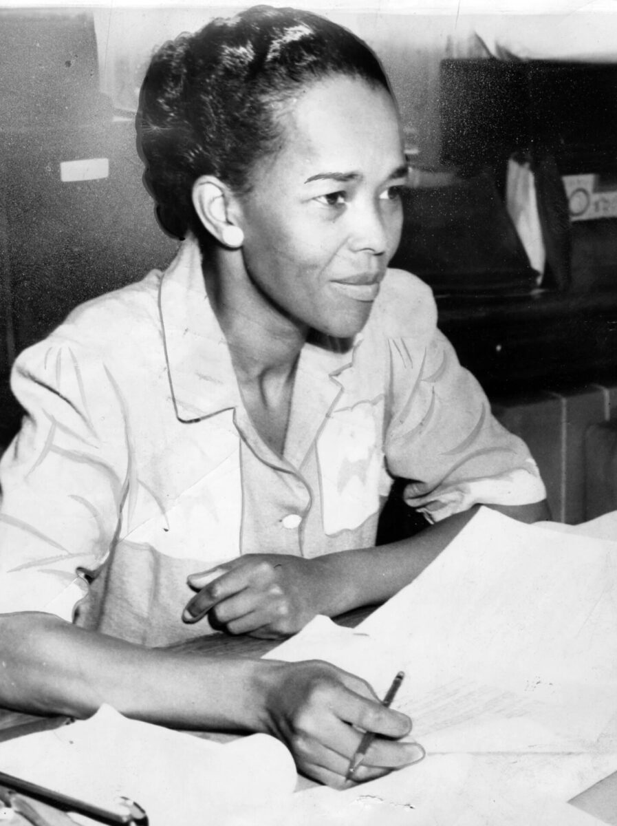 Ella Baker, on Sept. 18, 1941