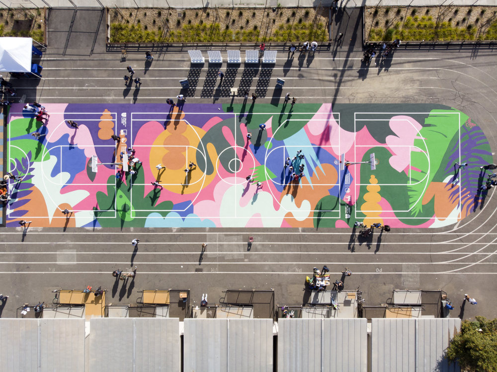 Markham Elementary Mural by Favianna Rodriguez