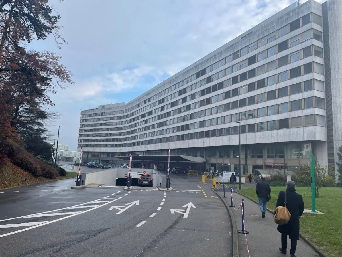 Building E at the Palace of Nations, Geneva, Switzerland